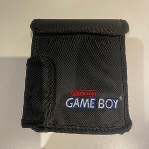 Official NINTENDO Game Boy Color/Pocket Carrying Travel Case Pouch Bag OEM Rare